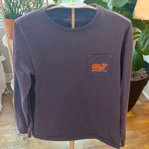 Vineyard vines blue long sleeve T-shirt basketball boys size medium